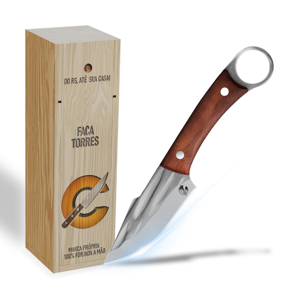 Faca Torres - Cutelaria Forjada A Mao + Garantia